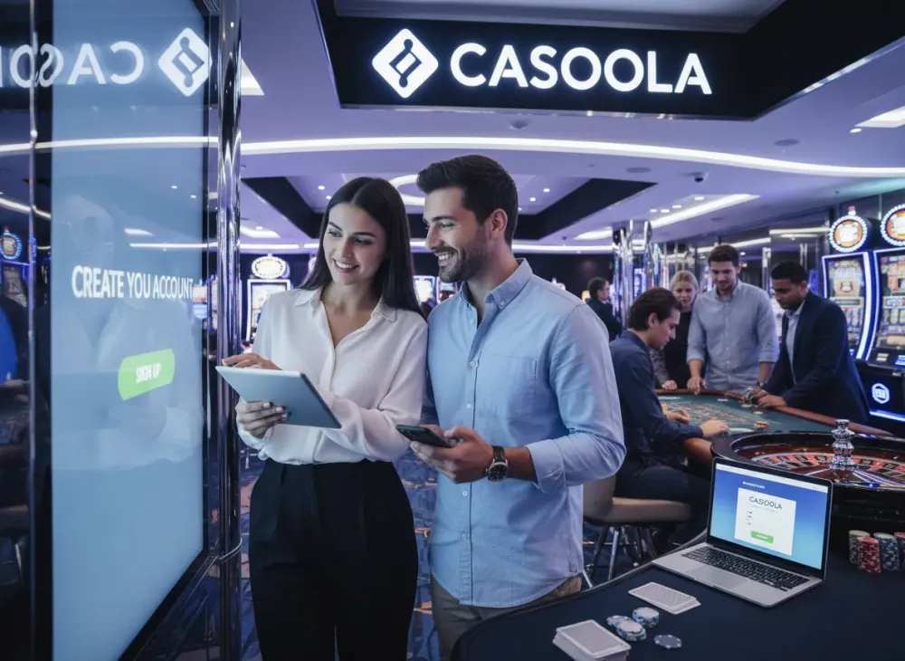 Casoola sign up guide for creating your account